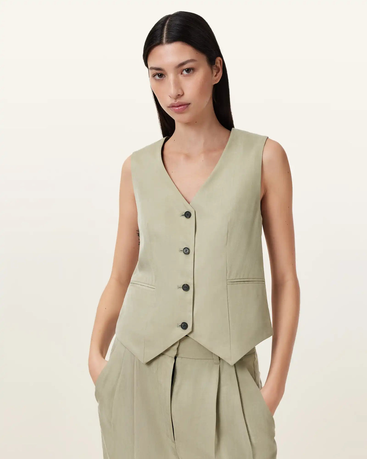 Averie Tencel Relaxed Fit Vest