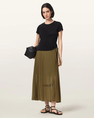 Clover Wrap Maxi Skirt