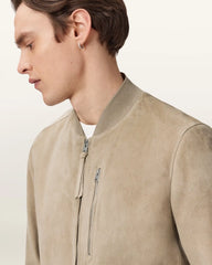 Kemble Suede Bomber Jacket