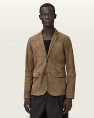 Monet Waxed Suede Blazer