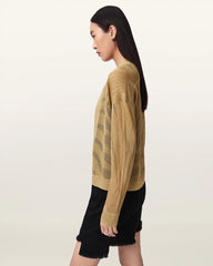 Misha Long Sleeved Cropped Cardigan