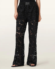 Amelie Straight Leg Lace Pants