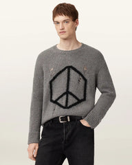 Message Oversized Wool Sweater
