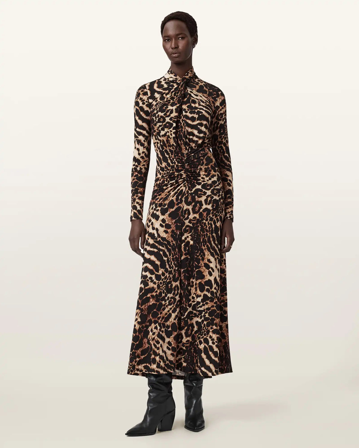 Mina A-Line Maxi Dress