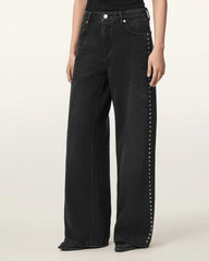 Sway Straight Leg Studded Jeans