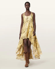 Dorina Floral Asymmetric Dress