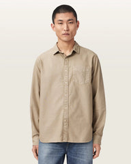 Melrose Long Sleeve Cotton Ramskull Shirt