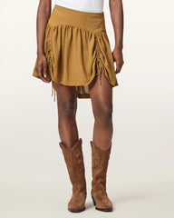 Aria Check Mini Skirt