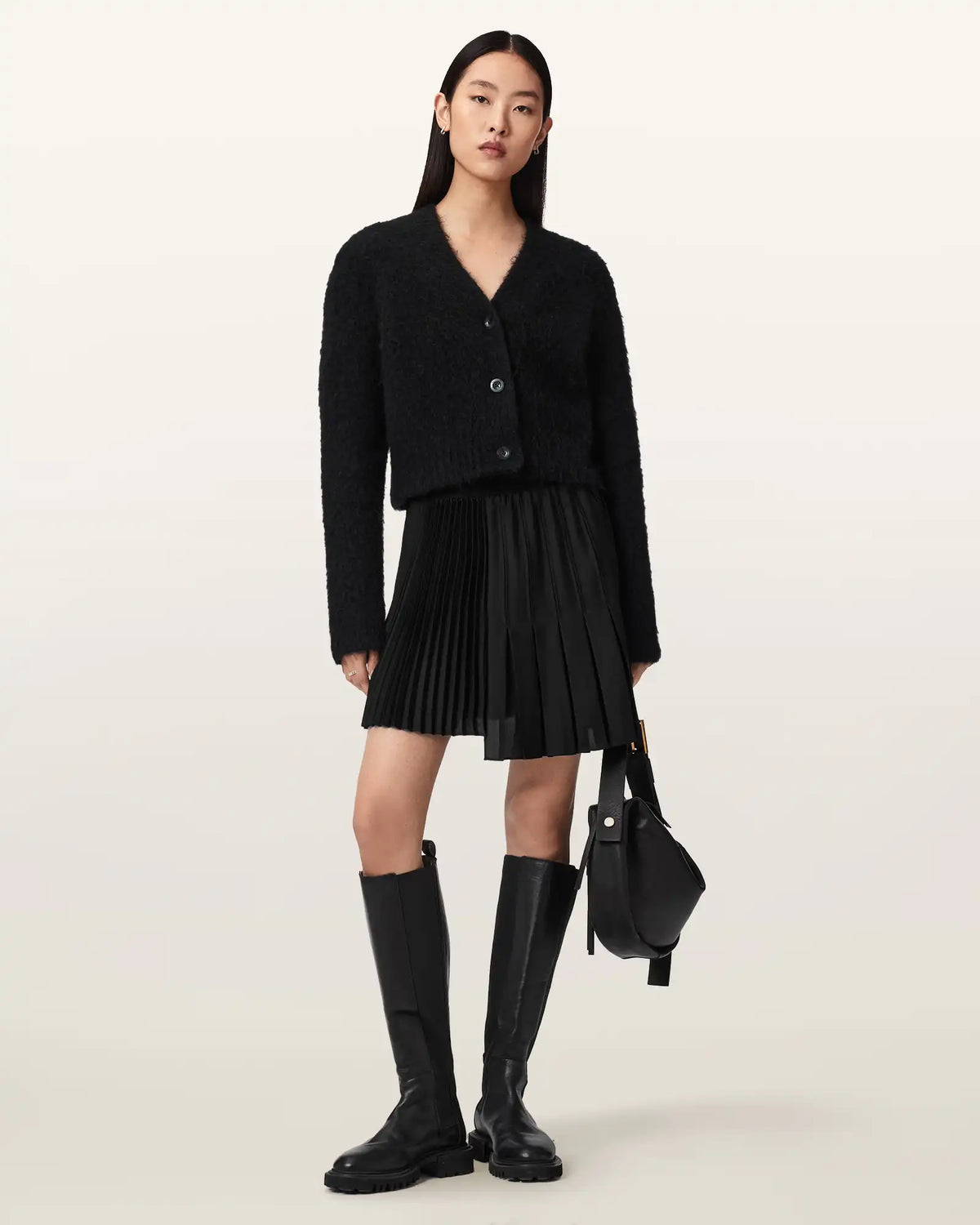 Jax Asymmetric Mini Skirt