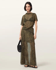 Sali Cropped Mesh Top