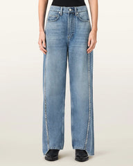 Frankie Loose Fit Stud Denim Jeans