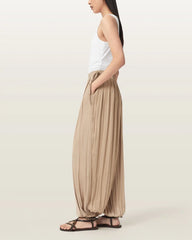 Eshe Loose Fit Satin Pants