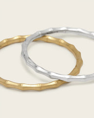 Clara Two Tone Bangle