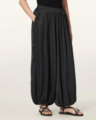 Eshe Loose Fit Satin Pants