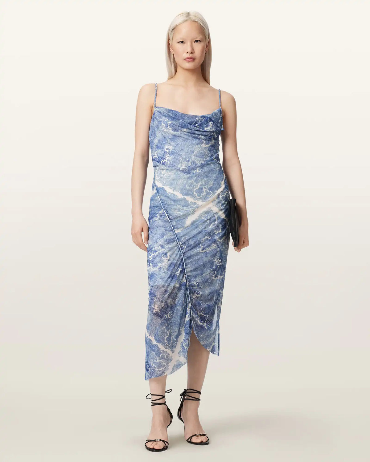 Ulla Bodycon Patterned Midi Dress