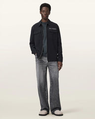 Lenny Illusion Of Denim Wide Leg Pants