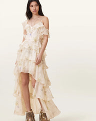 Sienna Ruffled Maxi Dress
