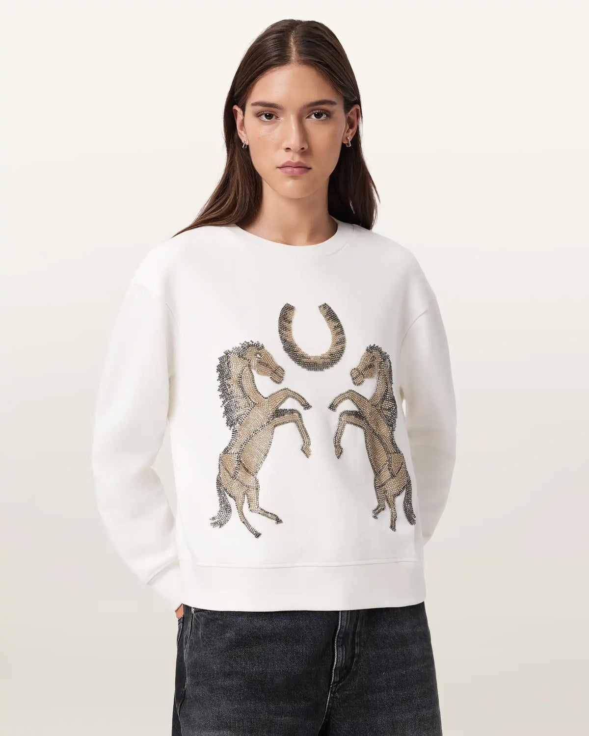 Luck Embellished Pippa Sweatshirt