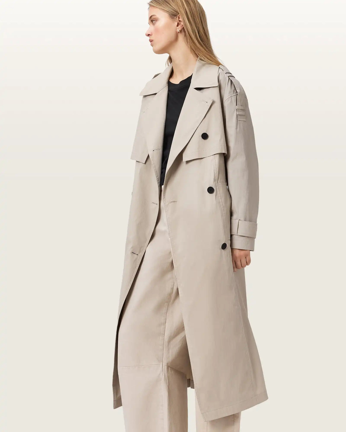 Linnie Lib Relaxed Trench Coat
