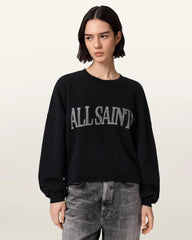 Dash Lila Oversized Embroidered Sweatshirt