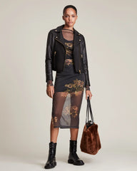 Dalby Leather Biker Jacket