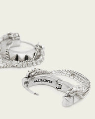 Trudy Small Chain Hoop Earrings