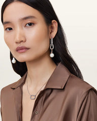 Cadence Two Tone Link Earrings