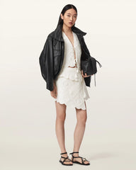 Mona Quilted Cropped Vest