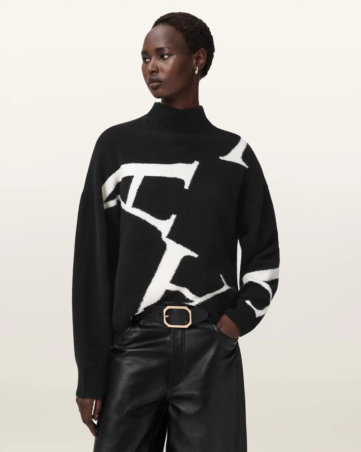 A Star Wool Blend Sweater