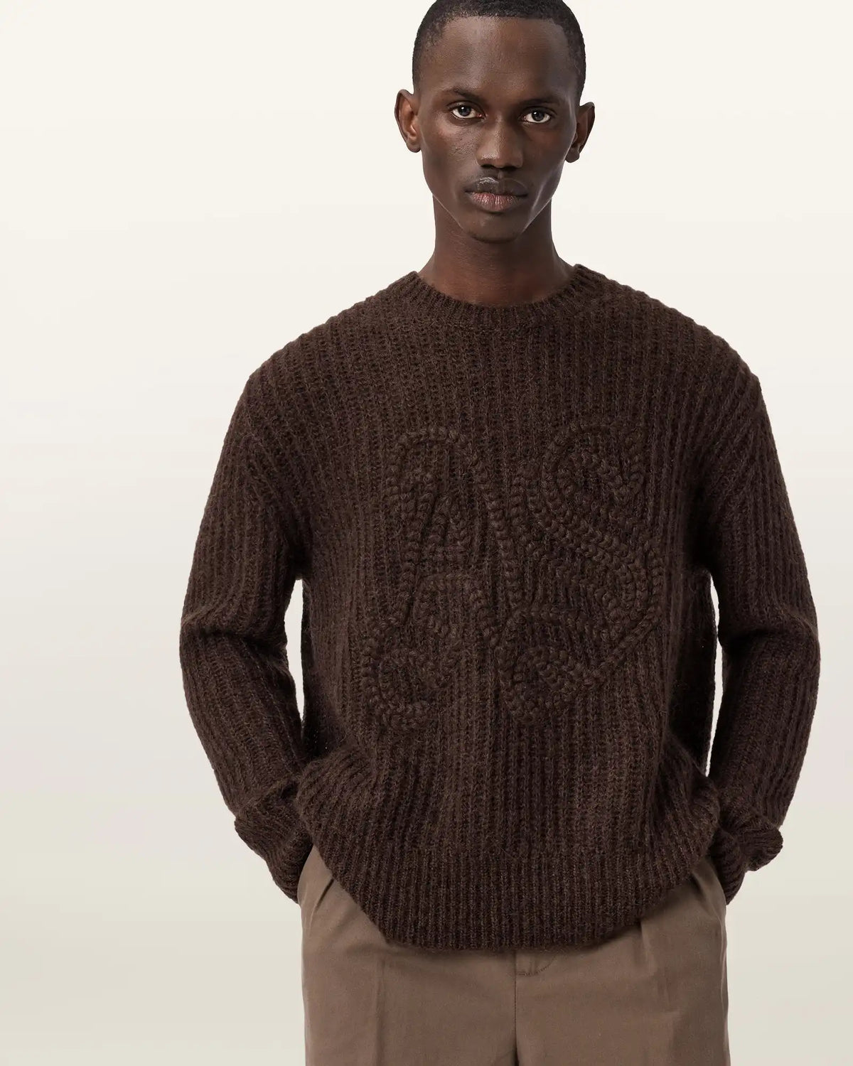 Chainy Embroidered Sweater
