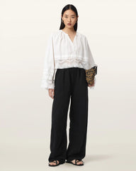 Colette Cropped Lace Top