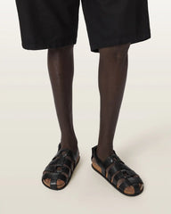 Randal Ring Leather Sandals