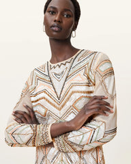 Noushka Embellished Mini Dress