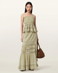 Camille Embroidered Lace Top
