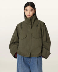 Leighton Cotton Utility Jacket