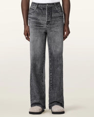Lenny Illusion Of Denim Wide Leg Pants