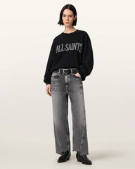 Dash Lila Oversized Embroidered Sweatshirt
