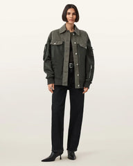 Verity Relaxed Fit Bomber Jacket
