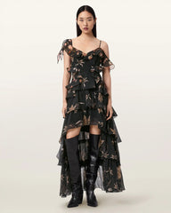 Sienna Ruffle Maxi Dress