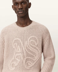 Chainy Embroidered Sweater