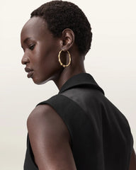 Clara Medium Hoop Earrings