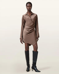 Tira Satin Mini Dress