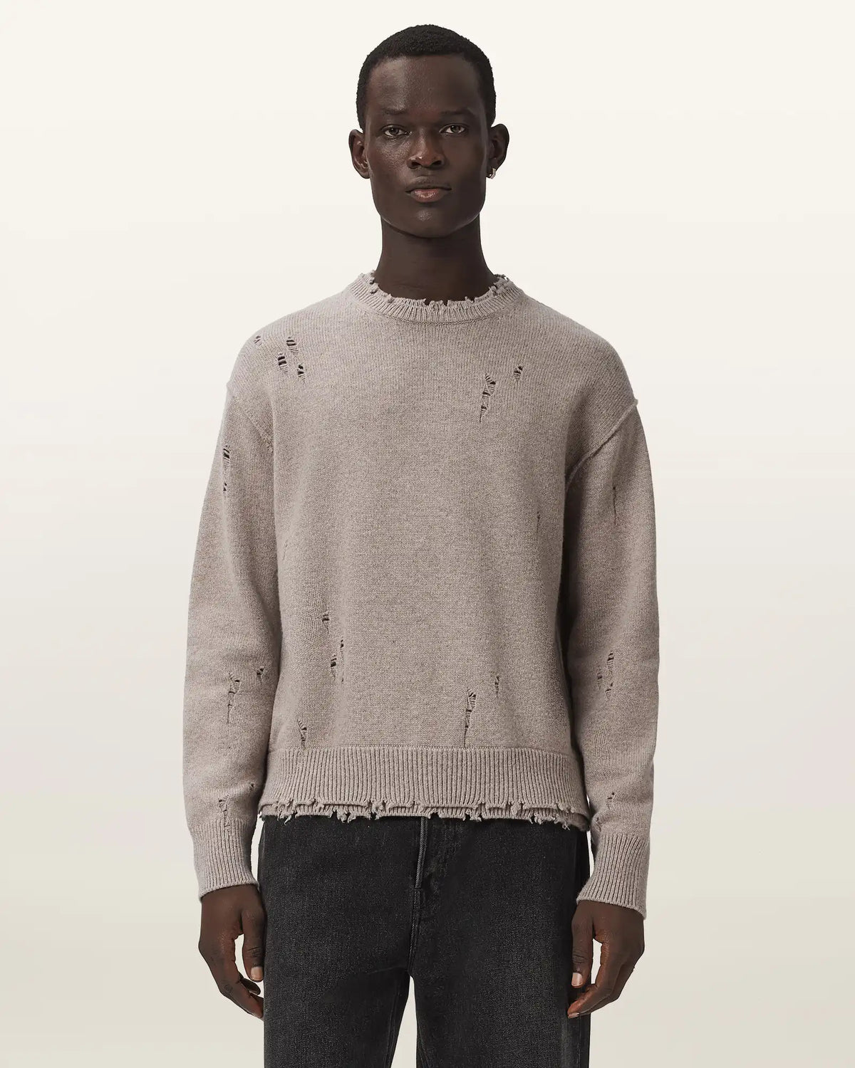 Wolf Oversized Wool Blend Sweater