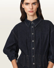 Nancy Fitted Denim Shirt