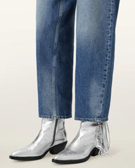 Bazely Metallic Fringe Boots
