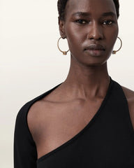 Selene Bolt Hoop Earrings