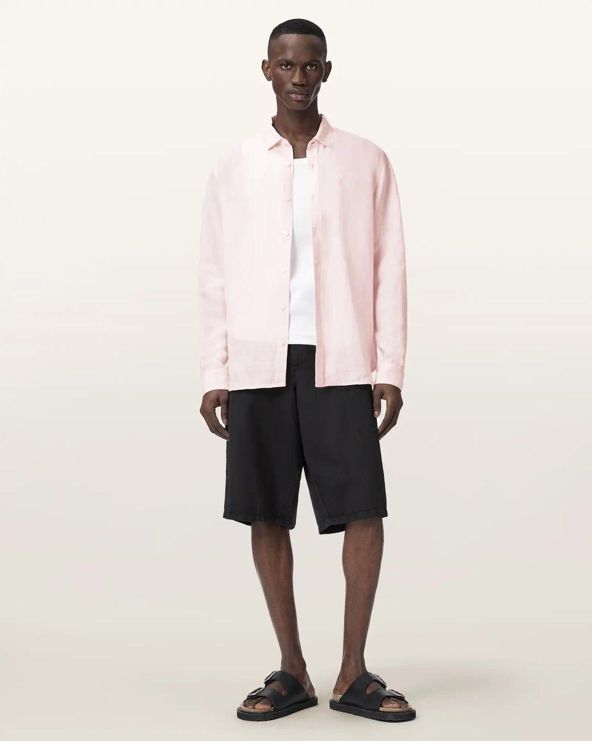Loom Long Sleeve Linen Shirt