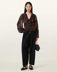 Silvie Ruffled Top