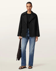 Connie Relaxed Fit Double Breasted Trench Coat