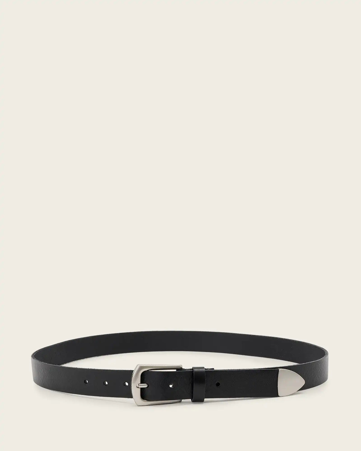 Teo Slim Leather Belt